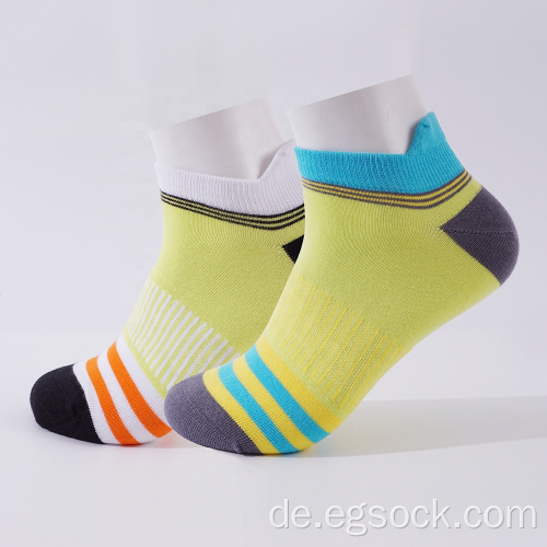 rutschfeste, tief geschnittene Outdoor-Sportsocken